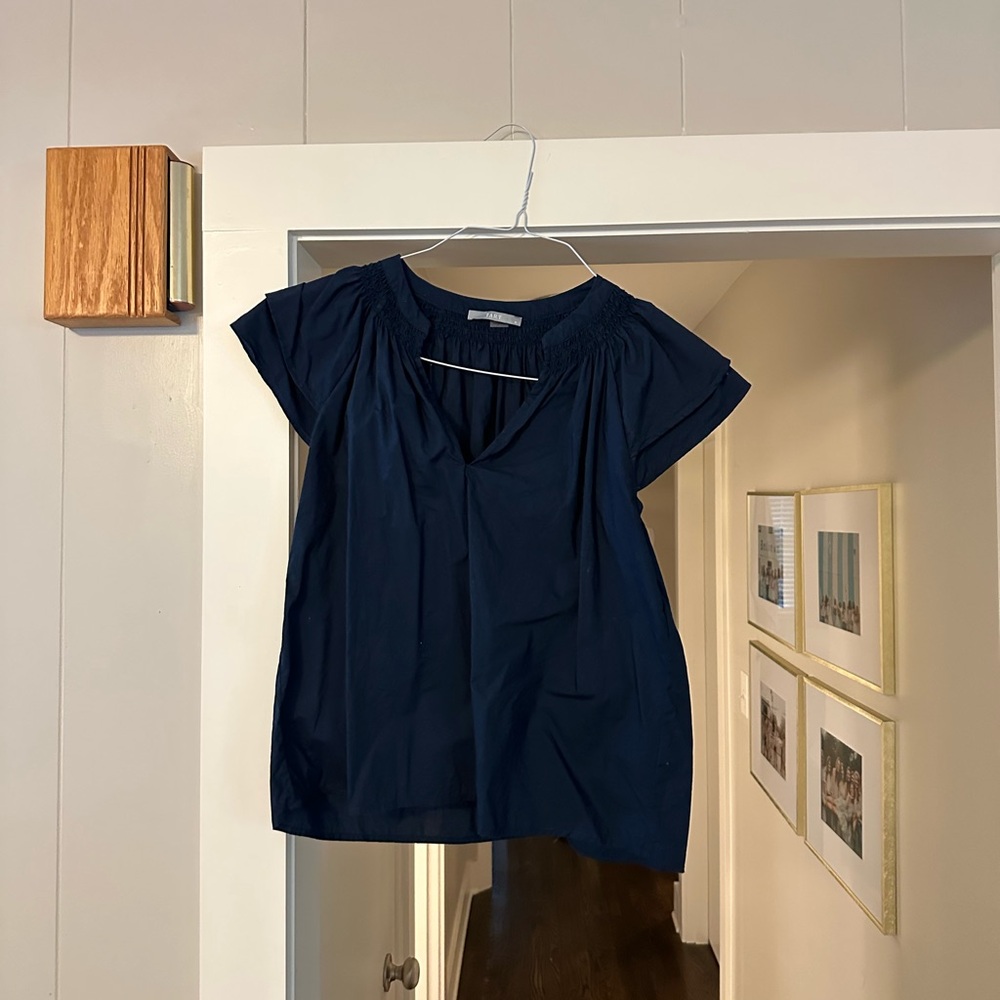 Navy Blouse